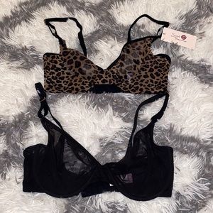 Secret treasures mesh unlined bras 34D